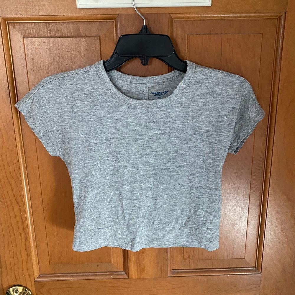 Kids Old Navy active grey t-shirt